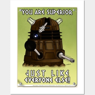 Every Dalek is Superior Posters and Art